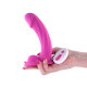 Ділдо з вібрацією NS Novelties Colours - Curve - Vibrating - 6" Dildo - Pink-1