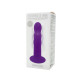 Двошаровий ділдо з вібрацією Adrien Lastic Hitsens 3 Purple, відмінно для страпона, діаметр 4 см, до-5