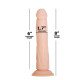 Фалоімітатор з ротацією та пульсацією Naked ADDICTION 8″ Rotating & Thrusting Dong - Vanilla-4
