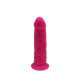 Фалоімітатор з вібрацією SilexD Henry Vibro Pink (MODEL 2 size 7in) + LRS, діаметр 4,4 см-2