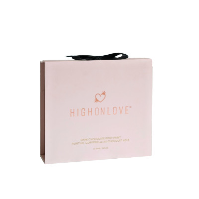 Преміум фарба для тіла HighOnLove Chocolate Body Paint (100 мл) з какао, кофеїном, маслом канабісу Преміум фарба для тіла HighOnLove Chocolate Body Paint (100 мл) з какао, кофеїном, маслом канабісу