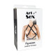 Портупея жіноча Art of Sex - Agnessa Leather harness, Чорний XS-M-3