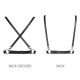 Портупея Bijoux Indiscrets MAZE - X Harness Black, екошкіра-1