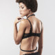 Портупея Bijoux Indiscrets MAZE - I Harness Black, екошкіра, дуже стильна-7