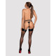 Obsessive A741 garter belt black O/S-3