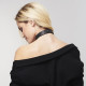 Чокер Bijoux Indiscrets MAZE — Tassel Chocker Black-7