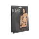Leg Avenue Harness & wrist restraints Black O/S-4