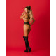 Портупея Obsessive Premisis Black harness S/M/L-7