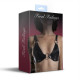 Ліф з натуральної шкіри Feral Feelings - Bikini Top Black-3