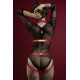 Збруя боді Feral Feelings Body Harness Red-1