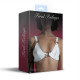 Ліф з натуральної шкіри Feral Feelings - Bikini Top White-3