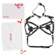 Портупея на груди LOCKINK SEVANDA Queen Chest Harness with Removable Bra-7