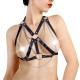 Портупея жіноча Art of Sex - Aiden Leather harness, Чорна XS-M-1