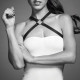 Портупея з екошкіри Bijoux Indiscrets MAZE — Cross Chest Harness Black-1