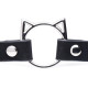 Чокер Master Series Kinky Kitty Ring Slim Choker - Black-2