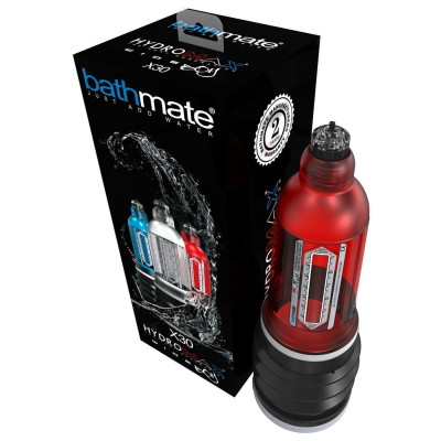 Гідропомпа Bathmate Hydromax 7 WideBoy Red (X30) для члена довжиною від 12,5 до 18 см, діаметр до 5, Гідропомпа Bathmate Hydromax 7 WideBoy Red (X30) для члена довжиною від 12,5 до 18 см, діаметр до 5,