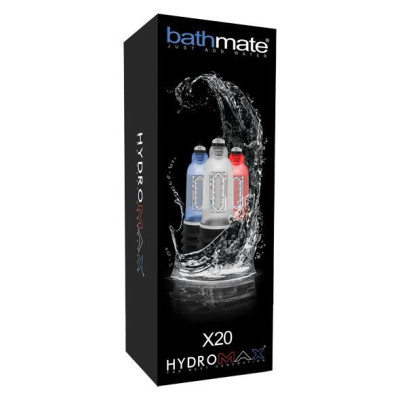 Гідропомпа Bathmate Hydromax 5 Clear (X20), для члена довжиною від 7,5 до 12,5 см, діаметр до 4,5 см Гідропомпа Bathmate Hydromax 5 Clear (X20), для члена довжиною від 7,5 до 12,5 см, діаметр до 4,5 см