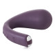 Преміум віброяйце зі стимуляцією клітора Je Joue - DUA Purple, керування зі смартфона, 2 мотори-2
