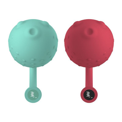 Смарт-віброяйце Magic Motion Fugu Red, глибока вібрація Смарт-віброяйце Magic Motion Fugu Red, глибока вібрація