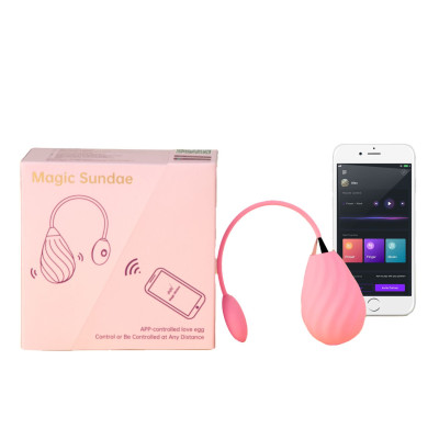Смарт-віброяйце Magic Motion Sundae Pink Смарт-віброяйце Magic Motion Sundae Pink