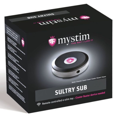Приймач Mystim Sultry Subs Channel 5 для електростимулятора Cluster Buster Приймач Mystim Sultry Subs Channel 5 для електростимулятора Cluster Buster
