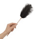 Лоскітка з металевим флогером Rosy Gold - Feather Tickler & Whip-7