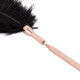 Лоскітка з металевим флогером Rosy Gold - Feather Tickler & Whip-4