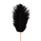 Лоскітка з металевим флогером Rosy Gold - Feather Tickler & Whip-3
