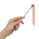 Лоскітка з металевим флогером Rosy Gold - Feather Tickler & Whip-5