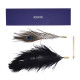 Лоскітка LOCKINK SEVANDA Natural Peacock Flirting Feather Tickler, перо павича-6