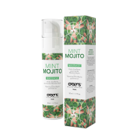 Масажна олія EXSENS Mojito 50мл розігріває, без цукру, без парабенів, їстівна