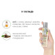 Масажна олія System JO – Naturals Massage Oil – Coconut & Lime з натуральними ефірними оліями (120 м-3