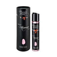 Масажна олія Plaisirs secrets Candy Floss (59 мл) з афродизіаками, їстівна, подарункове паковання