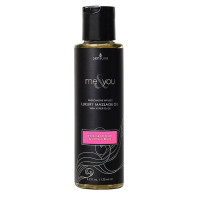 Масажна олія Sensuva — Me&You Pink Grapefruit & Vanilla Bean (125 мл) з феромонами