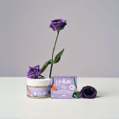 Масажна олія-лубрикант з ароматом та смаком фундука Goliate Couple Gourmand Noisette 50 мл