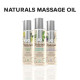 Масажна олія System JO - Naturals Massage Oil - Peppermint & Eucalyptus з натуральними ефірними олія-4