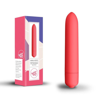 Віброкуля SugarBoo Coral Crush, 10 рівнів інтенсивності Віброкуля SugarBoo Coral Crush, 10 рівнів інтенсивності