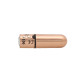 Віброкуля PowerBullet - First-Class Bullet 2.5" with Key Chain Pouch, Rose Gold-2