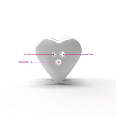 Вібратор Mystim Heart´s Desire White