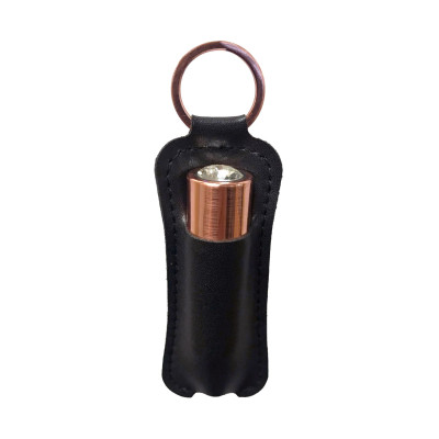 Віброкуля PowerBullet - First-Class Bullet 2.5" with Key Chain Pouch, Rose Gold