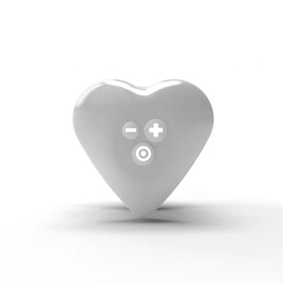 Вібратор Mystim Heart´s Desire White