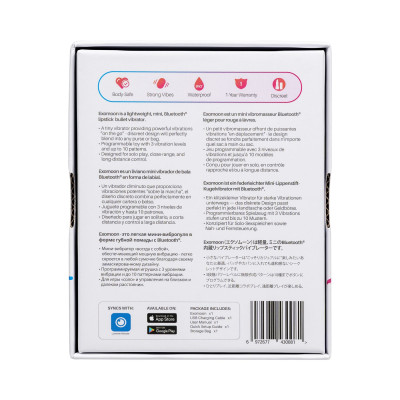Вібратор Lovense Exomoon (Lipstick Vibrator)