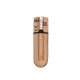 Віброкуля PowerBullet - First-Class Bullet 2.5" with Key Chain Pouch, Rose Gold-3