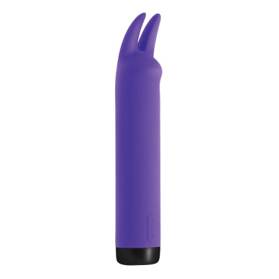 Вібратор S Pleasures Bullets Amethyst, фіолетовий, з двома відростками, 10 режимів, діаметр 3,1 см