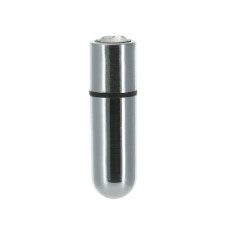 Віброкуля PowerBullet - First-Class Bullet 2.5" with Key Chain Pouch, Silver