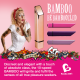 Потужний мінівібратор Rocks Off Bamboo Rose Gold-3