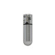 Віброкуля PowerBullet - First-Class Bullet 2.5" with Key Chain Pouch, Silver-4