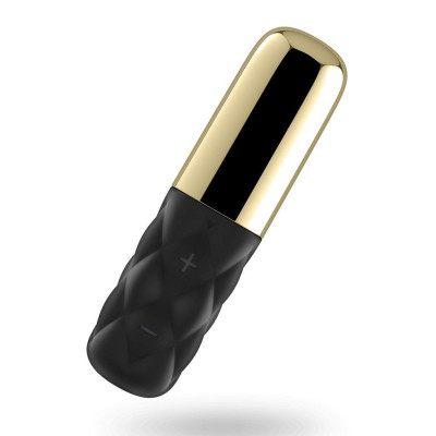 Потужний міні-вібратор Satisfyer Mini Lovely Honey Gold зі знімним ковпачком та потужною вібрацією