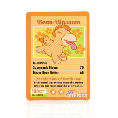Вібратор-єдиноріжка Unihorn - Bean Blossom, пульсівний язичок
