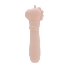 Вібратор-єдиноріжка Unihorn USB Bullet - Heart Throb, віброкуля, USB-зарядка